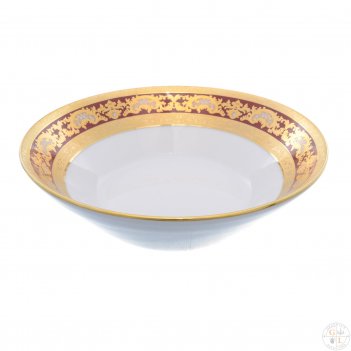   falkenporzellan alena 3d bordeaux gold constanza 19(6 