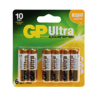   gp ultra, aa, lr6-6bl, 1.5, , 6 .