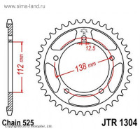  , jt sprockets r1304-43,  525, 43 