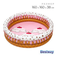  sundae funday, 160 x 160  38 , 51144 bestway