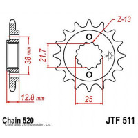    jtf511  , ,  520, 16 