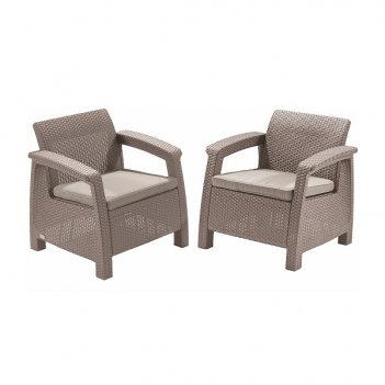   keter corfu ii duo cappuccino