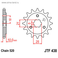   jtf438-15, f438-15, jt sprockets,  520, 15 