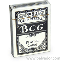 Карты для игры в покер полупластик BCG
