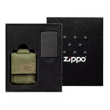  zippo:   black crackle    , 