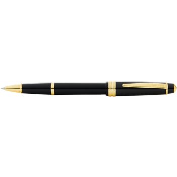 - cross bailey light polished black resin and gold tone