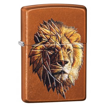  zippo polygonal lion   toffee, /, , 