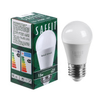  SAFFIT, 15W 230V E27 2700K G45, SBG4515