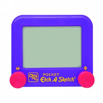 Etch-a-sketch pocket