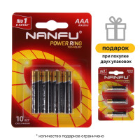   nanfu, aaa, lr03-4bl, 1.5, , 4 .