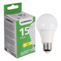   generica a60, 15 , , 3000 , e27, 230 , ll-a60-15-230-30-e27-g