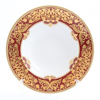    falkenporzellan natalia bordeaux gold 23,5 (6 )