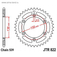  ,  JTR822 ,  520, 46 