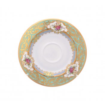   falkenporzellan opal seladon gold 14 (6 )