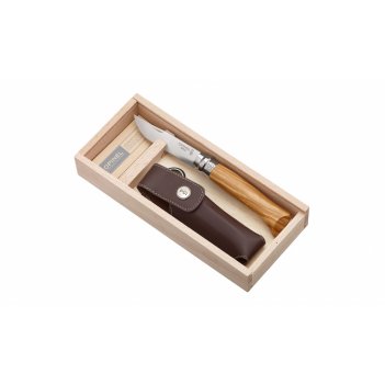 Opinel 8 vri classic woods traditions olivewood