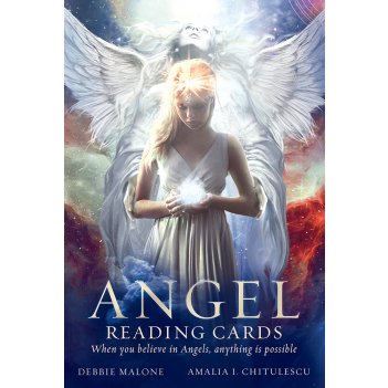  : "angel reading cards deck/book set"