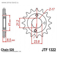    jtf1322  , ,  520, 15 