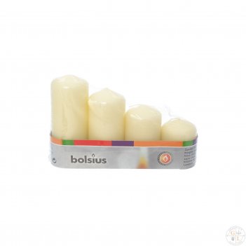   130/50, 111/50, 90/50, 60/40 bolsius  (4 )
