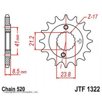  ,  jtf1322, ,  520, 14 