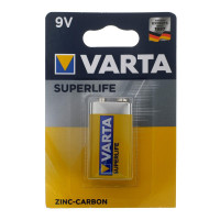   Varta SuperLife, 6F22-1BL, 9, , , 1 .