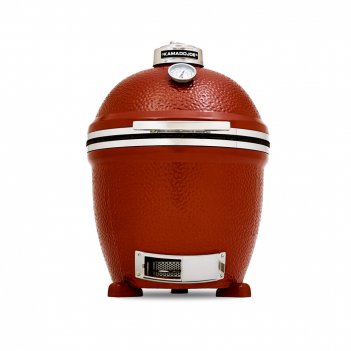   kamado classic joe red stand-alone