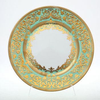   falkenporzellan natalia seladon gold 28.5 (6 )