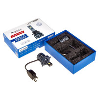    led avantech h19 12v 35w, 6500 3500lm ( 2 .) . alb1935w
