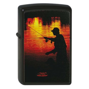  zippo ,    black matte,   