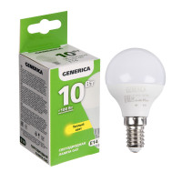   GENERICA G45, 10 , , 3000 , E14, 230 , LL-G45-10-230-30-E14-G