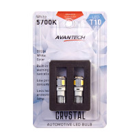    avantech 12v led t10 w5w 5700k (),  2 . . alb0104