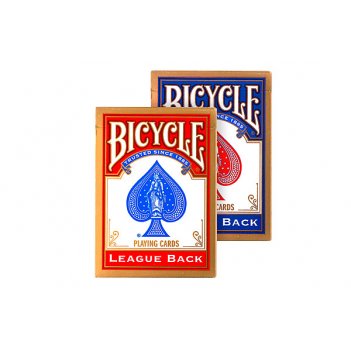  bicycle standard league back red/blue