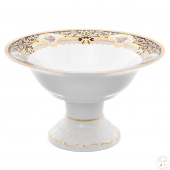  24  falkenporzellan opal cobalt gold